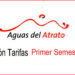 Aguas del Atrato: Tarifas 1er. semestre 2024