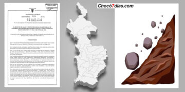 Decreto sobre declaratoria de desastre en el Chocó