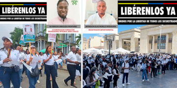Trabajadores del Sena de todo el país exigen la liberación de secuestrados en Chocó