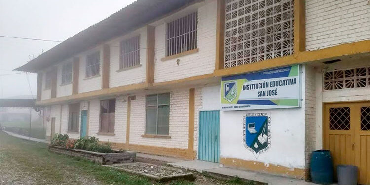 San José del Palmar: construcción de nueva sede de la IE San José