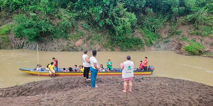ICBF atiende a 159 familias indígenas en Medio Baudó