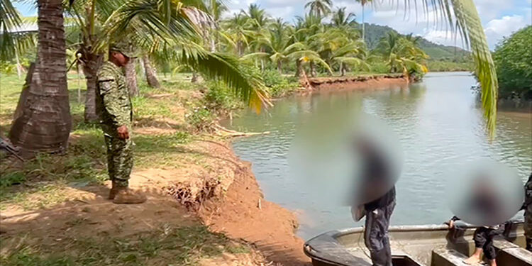 Juradó: se entregaron dos miembros del ELN en Punta Ardita