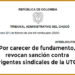 Por carecer de fundamento, revocan sanción contra dirigentes sindicales de la UTCH