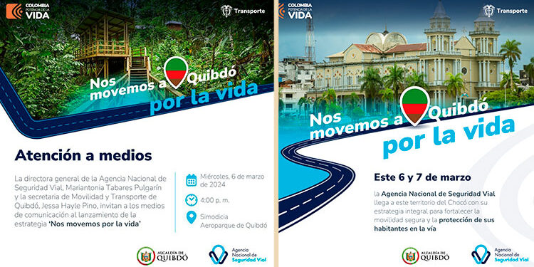 Eventos sobre seguridad vial en Quibdó
