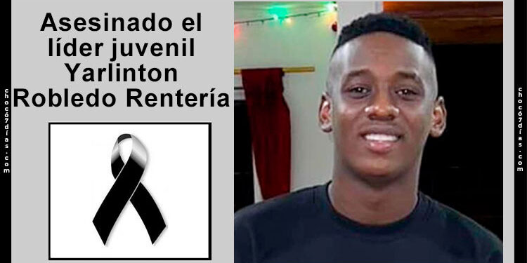 Otro líder juvenil asesinado en Quibdó