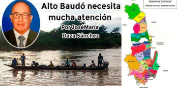 Chocó: El municipio del Alto Baudó necesita mucha atención