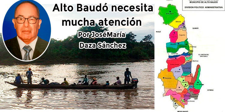 Chocó: El municipio del Alto Baudó necesita mucha atención