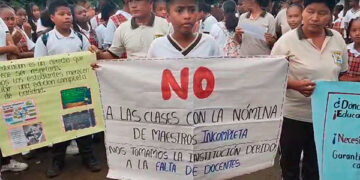 Paro estudiantil en El Valle, Bahía Solano, por falta de docentes