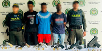 Quibdó: capturan a tres hombres con seis armas