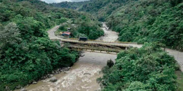 Puente La Playa, sector El 18, vía Quibdó-Medellín