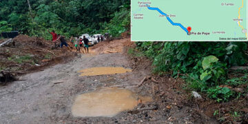 Pie de Pepé-Puerto Meluk: otra vía destruida en el Chocó