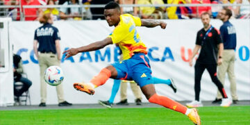 El chocoano Jhon Córdoba, figura de Colombia frente a Costa Rica