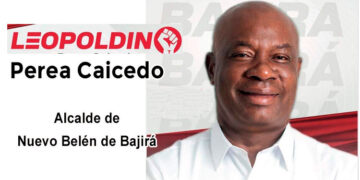 Leopoldino Perea, alcalde de Nuevo Belén de Bajirá