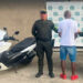 Recuperan en La Ye una moto robada en Antioquia