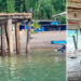 Grave deterioro del muelle de Bahía Solano
