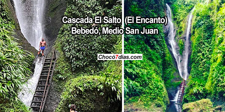 Cascada El Salto, Bebedó, Medio San Juan, Chocó.