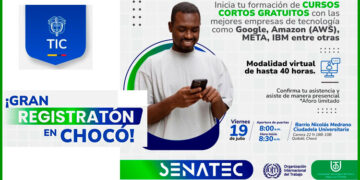 Quibdó: Regístrate a cursos cortos gratis de tecnología