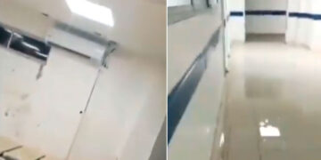 Cada que llueve se inunda el hospital de Quibdó