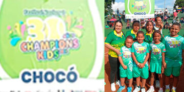 Chocó, campeón del Festival Nacional Infantil de Tenis de Campo