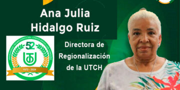 Ana Julia Hidalgo Ruiz, Directora de Regionalización de la UTCH