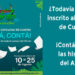 ¿Todavía no te has inscrito al concurso de Cuento?