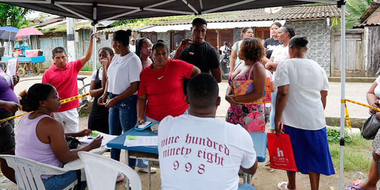 Juradó: brigada de salud gratuita con hospital móvil