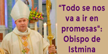 “Todo se nos va a ir en promesas": Obispo de Istmina