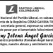 Condolencias del Partido Liberal