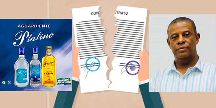 El Chocó perdió $9.953 millones por la terminación unilateral de contratos del aguardiente Platino