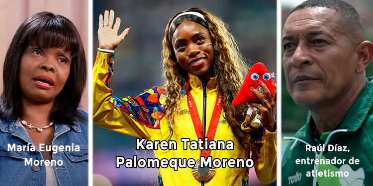 Karen Palomeque Moreno, hija de chocoanos, ganó oro en París y rompió un récord mundial