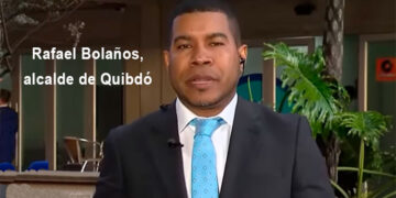 Rafael Bolaños, alcalde de Quibdó.