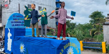 San Pacho 2024: disfraz del barrio Las Margaritas