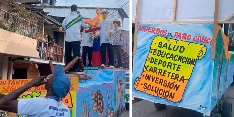Chocó, San Pacho 2024: disfraz del barrio Pan de Yuca