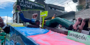 Chocó, San Pacho 2024: disfraz del barrio La Yesquita