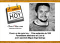 Chocó: un día como hoy… 18 de septiembre de 1998 Paramilitares asesinaron en Lloró al joven sacerdote Miguel Ángel Quiroga