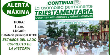 ¿Por qué estamos en asamblea permanente los estudiantes de la UTCH?