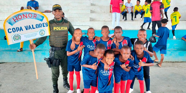 Carmen del Darién: campeonato de microfútbol de niños