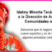 Idalmy Minotta Terán renuncia a la Dirección de Asuntos de Comunidades Negras