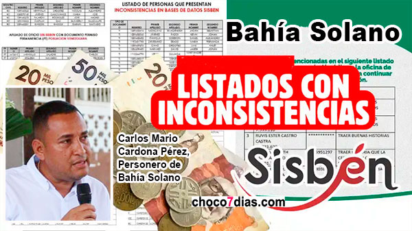 Denuncian puntajes absurdos en Sisbén en Bahía Solano