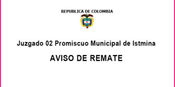 Aviso de remate