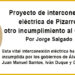 Otro incumplimiento al Chocó: interconexión Pizarro