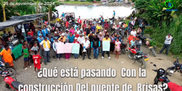 Nuevo paro cívico si el gobierno del Chocó no cumple la construcción del puente de Brisas