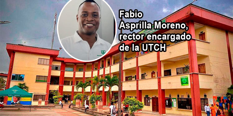 Chocó: Fabio Asprilla Moreno, rector encargado de la UTCH