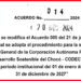 Codechocó: Acuerdo 014 de diciembre 20 de 2024.