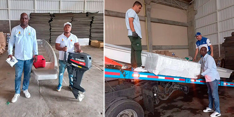 Empresa privada dona bote para gestión de riesgo en el Chocó