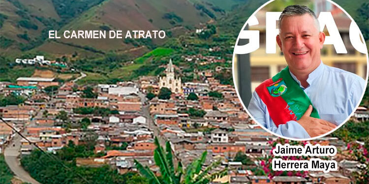 En firme Jaime Arturo Herrera como alcalde de El Carmen de Atrato