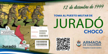 Toma de las Farc a Jurado en 1999