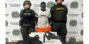 Quibdó: lo capturaron en el barrio Horizonte con una subametralladora