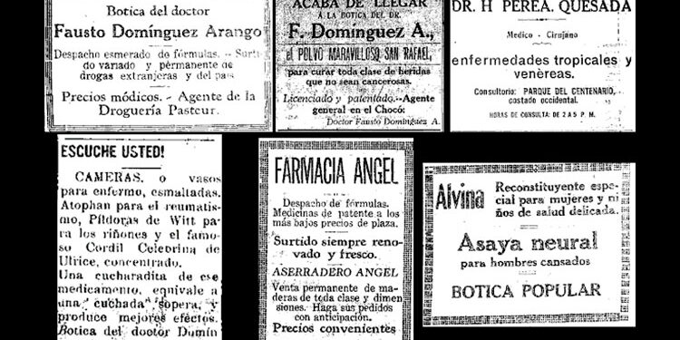 Comercio y publicidad en Quibdó 1930-1934