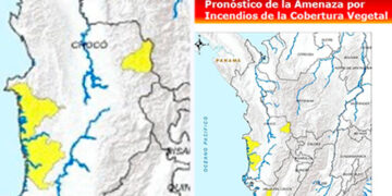 Alerta por amenaza de incendios en dos municipios del Chocó
